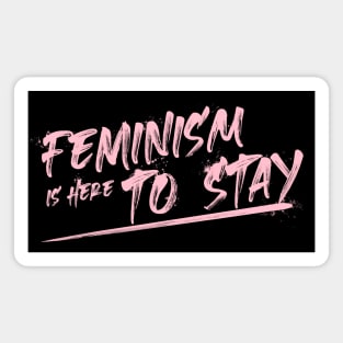 Feminism is here to stay Magnet